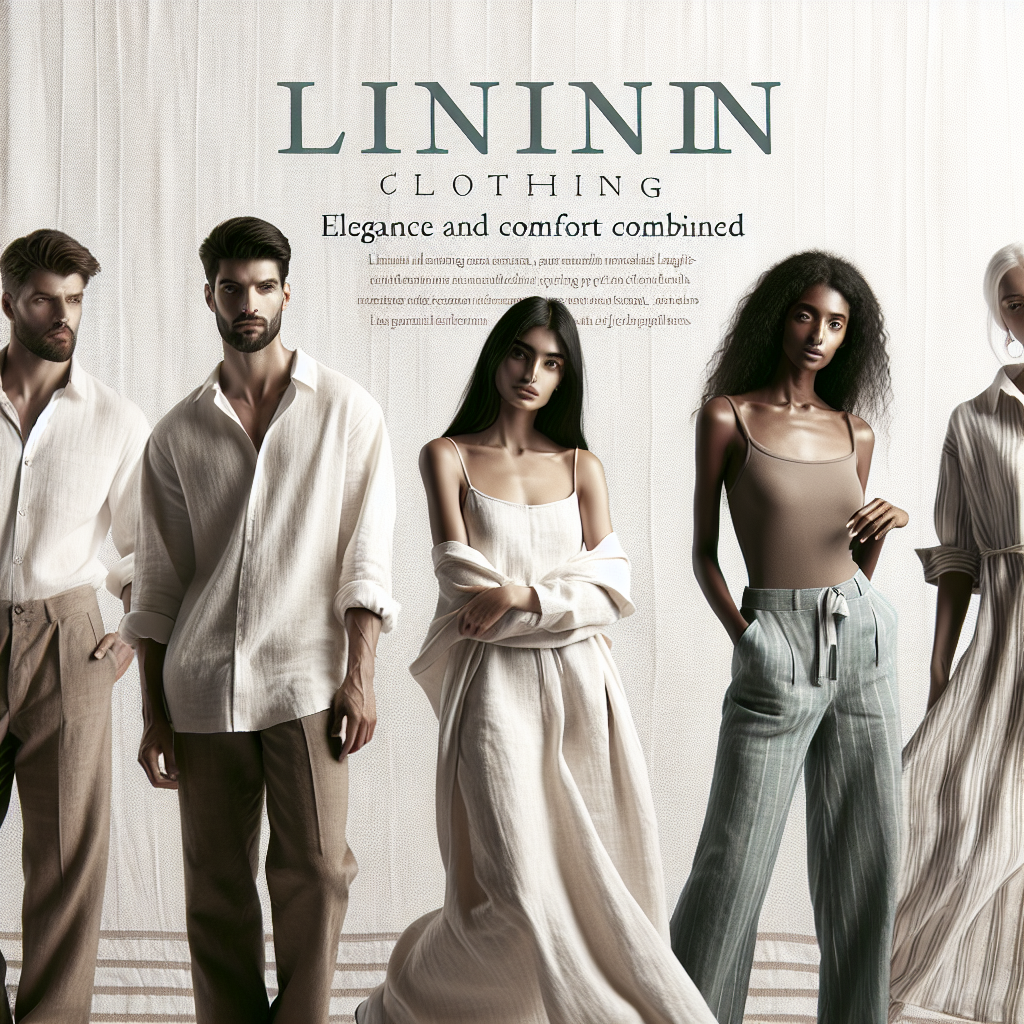 Ubrania z lnu – elegancja i komfort w jednym
